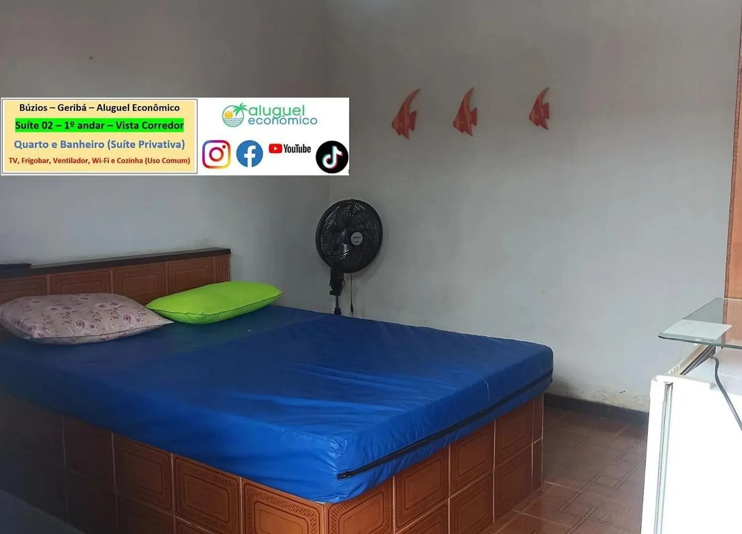 Búzios - Geribá - Aluguel Econômico Apartamento Brasil