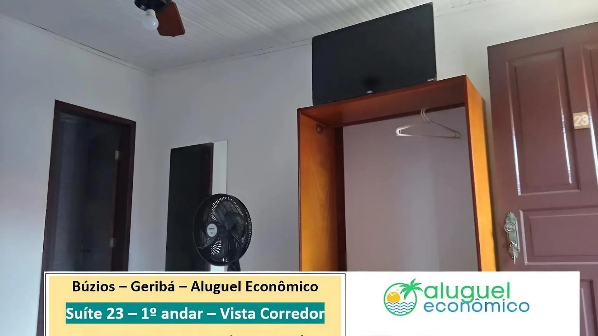 Búzios - Geribá - Aluguel Econômico Apartamento
