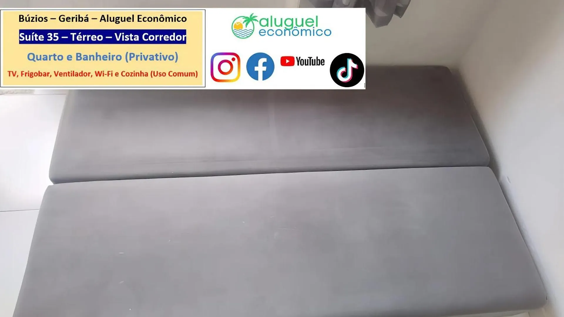 Búzios - Geribá - Aluguel Econômico Apartamento