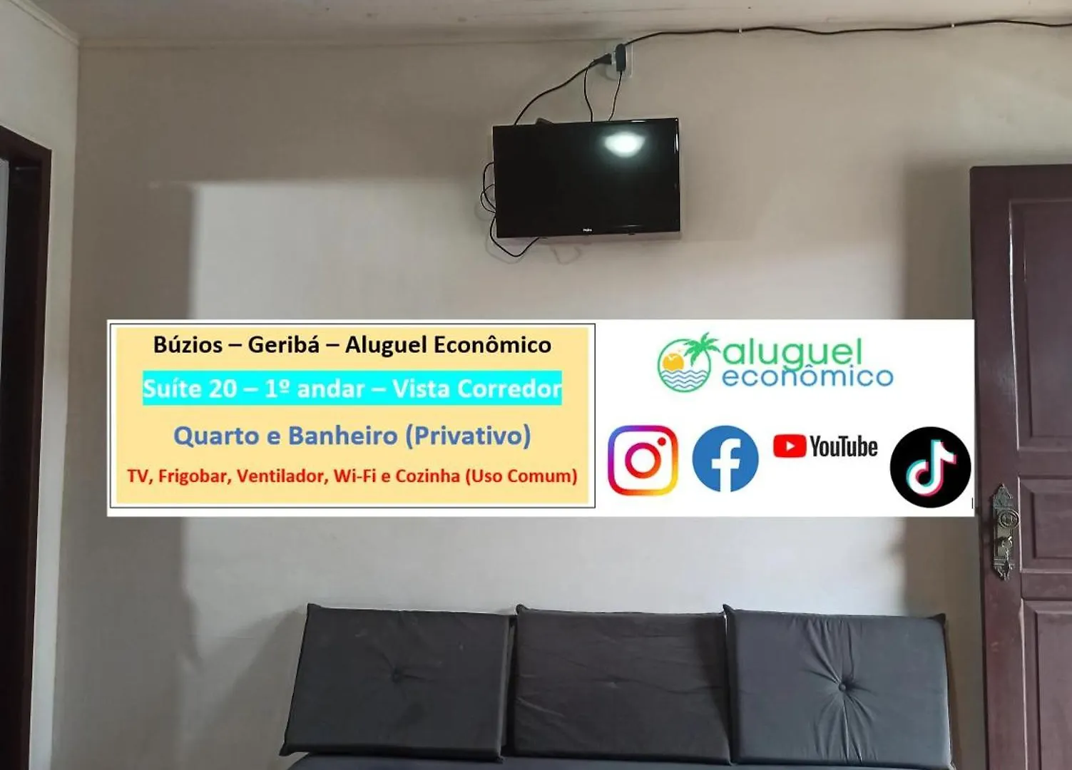 Búzios - Geribá - Aluguel Econômico Apartamento 0*,